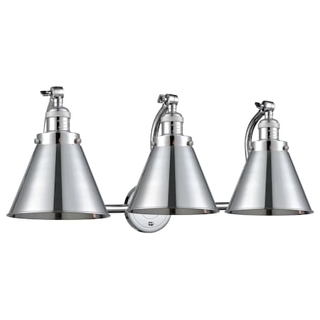 Innovations Lighting 3 Light Appalachian 28 Inch Bathroom Fixture, 689791 515-3W-PC-M13-PC